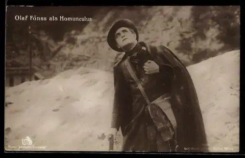 AK Schauspieler Olaf Fonns, als Honunculus