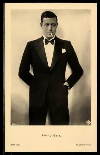 AK Schauspieler Henry Garat im Abendanzug