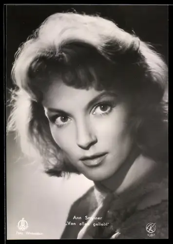 AK Schauspielerin Ann Smyrner, Portrait