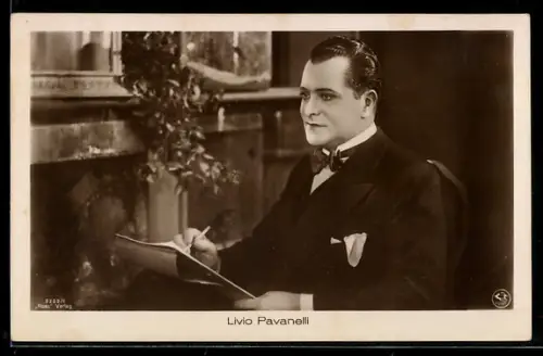 AK Schauspieler Livio Pavanelli in einer Filmszene