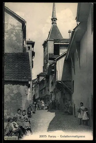 AK Aarau, Blick in die Golattenmattgasse