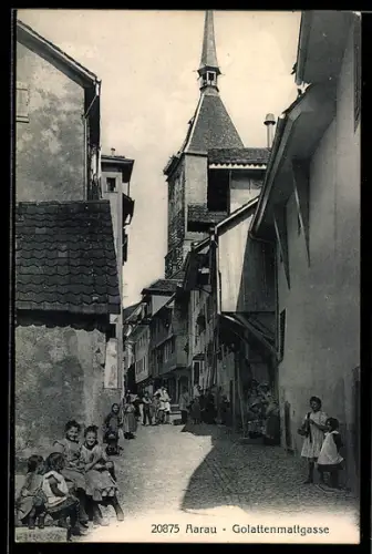 AK Aarau, Partie in der Golattenmattgasse