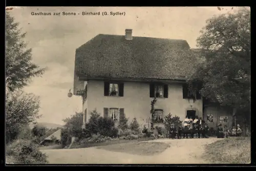 AK Birrhard, Gasthaus zur Sonne, G. Sydler