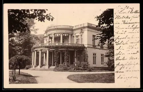 Foto-AK Hamburg-Altona, Villa Brandt in der Elbchaussee 186