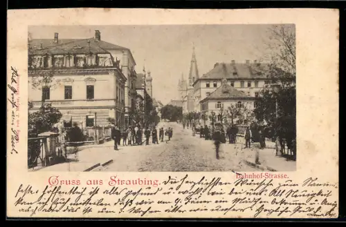 AK Straubing, In der Bahnhof-Strasse