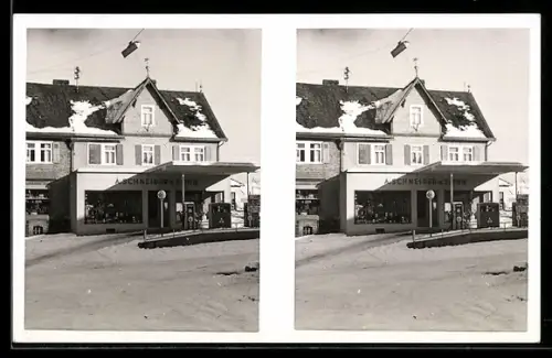 AK Hirzenhain, DEA Tankstelle von A. Schneider und Sohn, Segelflugplatz