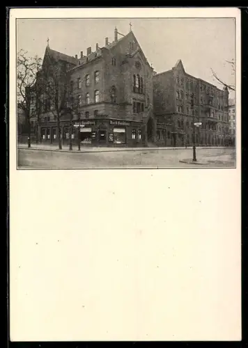 AK Berlin-Friedrichshain, Berliner Missionsgesellschaft, Georgenkirchstrasse 70