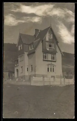 Foto-AK Bad Orb, Hotel Haus Weidmann