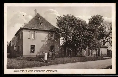 AK Ober-Olm, Gasthaus zum Forsthaus