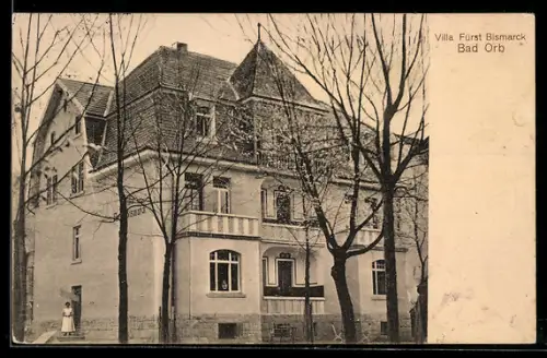 AK Bad Orb, Hotel Villa Fürst Bismarck