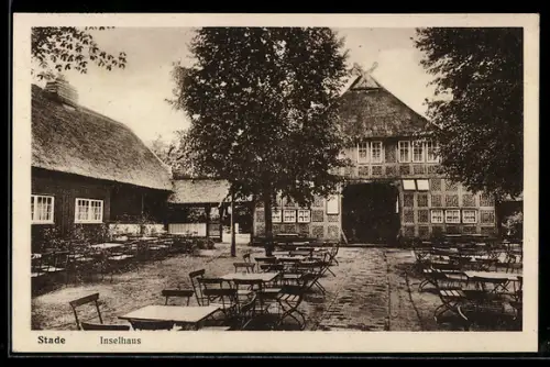 AK Stade, Gasthof Inselhaus, Inhaber Robert Behnert