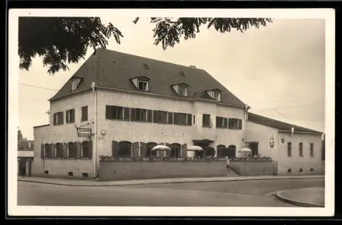 AK Straubing, Hotel Gaststätte Germania, Ludendorf-Pl. 1