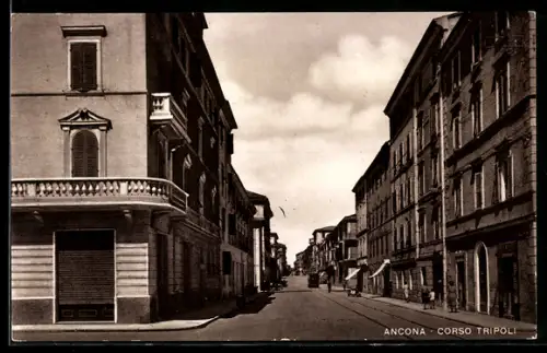 AK Ancona, Corso Tripoli, Strassenpartie