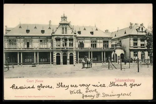 AK Johannesburg, View of the Court House