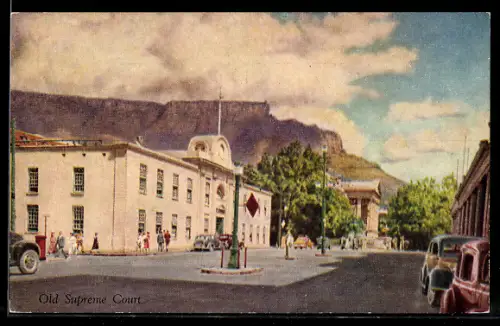 Künstler-AK Cape Town, Old Supreme Court