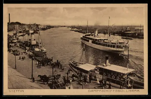 AK Stettin, Dampfschiffsbollwerk
