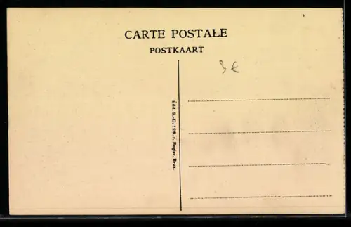 AK Messines, Rue d`Ypres