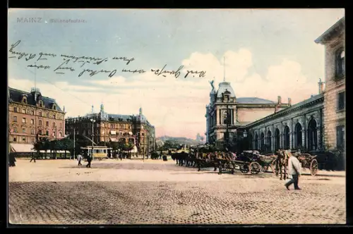AK Mainz, Bahnhofsplatz