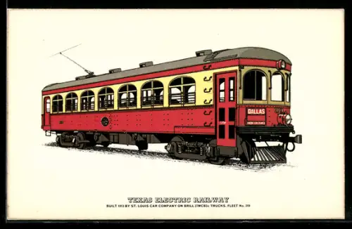 AK Strassenbahn der Texas Electric Railway