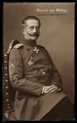 AK General-Gouverneur von Belgien, Exzellenz Freiherr von Bissing in Uniform