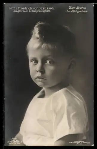 AK Portrait von Prinz Friedrich Georg