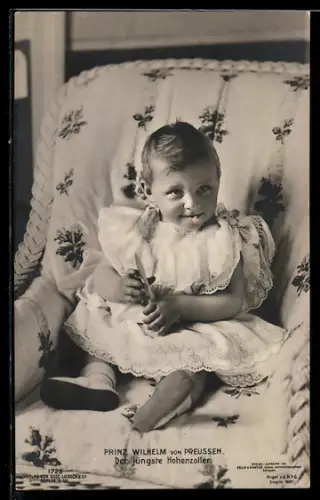 AK Prinz Wilhelm von Preussen, Portrait als Baby