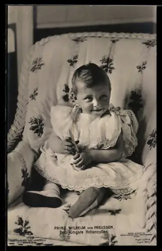 AK Prinz Wilhelm von Preussen, Portrait als Baby