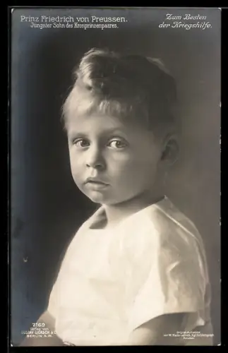 AK Portrait von Prinz Friedrich Georg