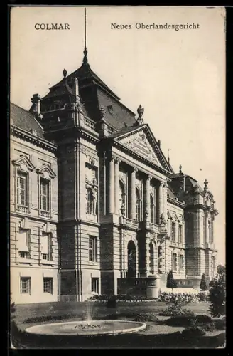 AK Colmar, Neues Oberlandesgericht