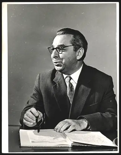 Fotografie Portrait des sowjetischen Polarforschers Jewgeni Fjodorow