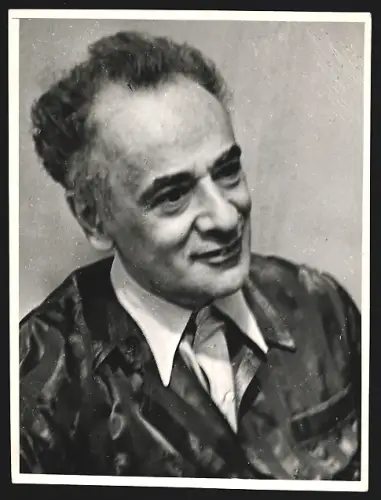 Fotografie Portrait des Physikers Lew Landau im Jahr 1962