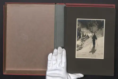 Fotoalbum mit 45 Fotografien, künstlerische Schnappschüsse, Winterlandschaften, Architektur, See, Alpen
