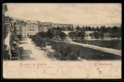 AK Corfou, L`Esplanade