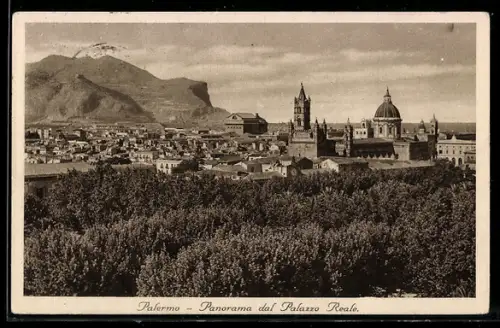 AK Palermo, Panorama dal Palazzo Reale