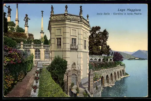 AK Isola Bella /Lago Maggiore, Giardino e Isola Madre
