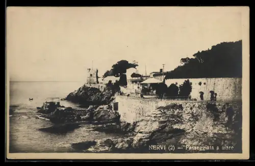 AK Nervi, Passeggiata a mare