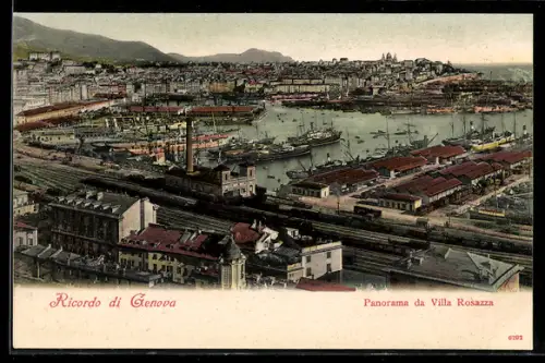 AK Genova, Panorama da Villa Rosazza