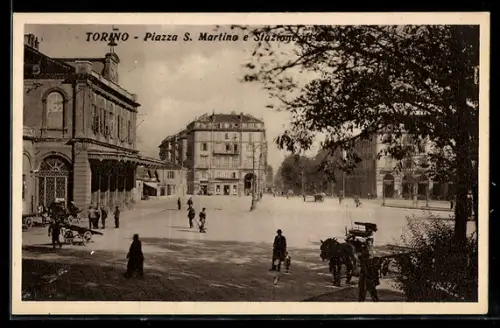 AK Torino, Piazza S. Martino e Stazione