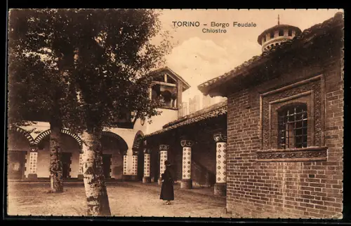 AK Torino, Borgo Feudale, Chiostro