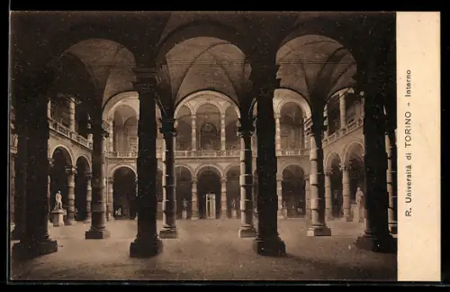 AK Torino, R. Università di Torino, Interno