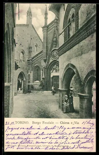 AK Torino, Borgo Feudale, Chiesa e Via