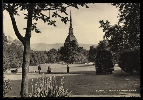 AK Torino, Mole Antonelliana e giardini circostanti