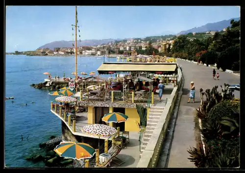 AK San Remo, Riviera dei Fiori, Spiaggia