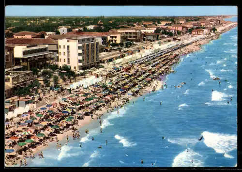 AK Igea Marina, La spiaggia vista dall`aereo