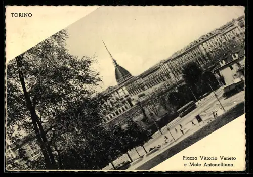 AK Torino, Piazza Vittorio Veneto e Mole Antonelliana