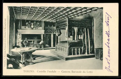 AK Torino, Castello Feudale, Camera Baronale da Letto