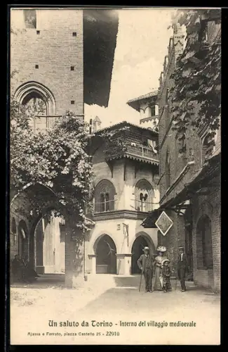 AK Torino, Interno del villaggio medioevale