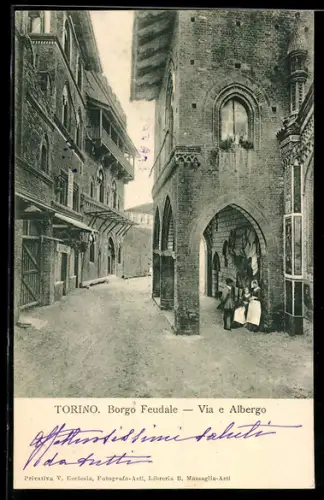 AK Torino, Borgo Feudale, Via e Albergo