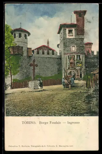 AK Torino, Borgo Feudale, Ingresso