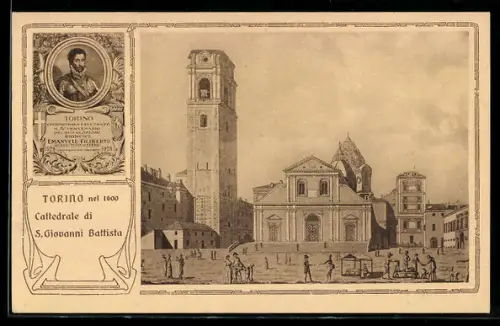 AK Torino, Cattedrale di S. Giovanni Battista nel 1600